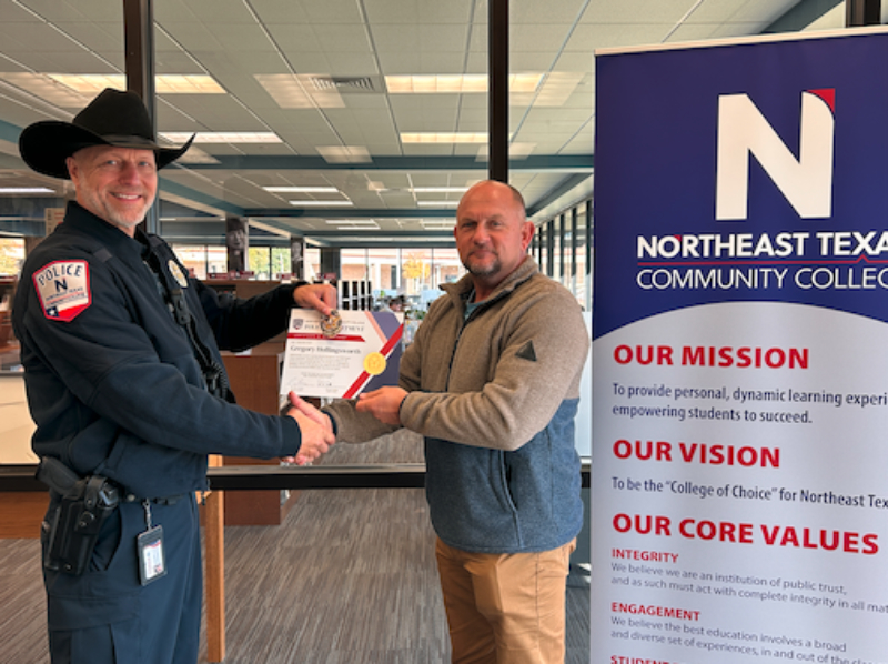 NTCC adds second officer to new campus police department