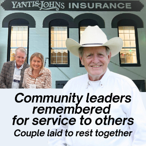 Couple laid to rest in joint service