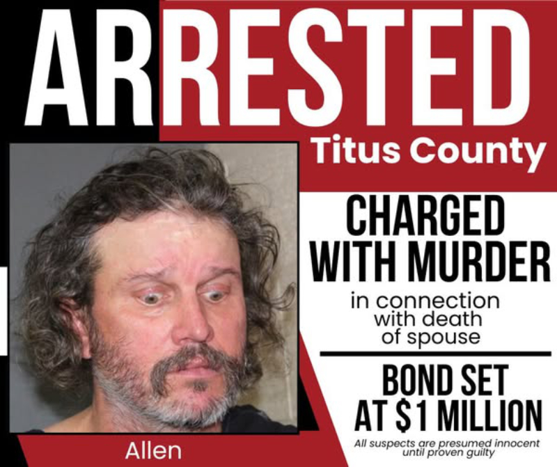 Murder suspect in custody accused of killing spouse; bond set at $1 million